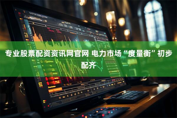 专业股票配资资讯网官网 电力市场“度量衡”初步配齐